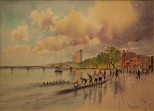 Rowing at Putney - 11”x15”
£100