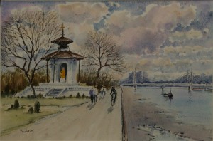 Pagoda in Battersea Park - 11”x15”
Sold