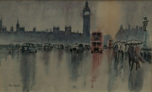 Crossing Westminster Bridge - 10”x14”
£100
