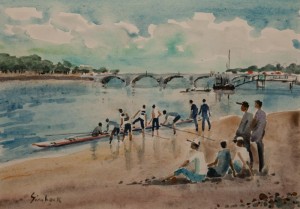 Rowing at Putney - 6”x8”
£50