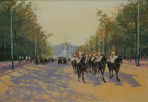 Horse Guard at Buckingham Palace - 27”x37”
£500