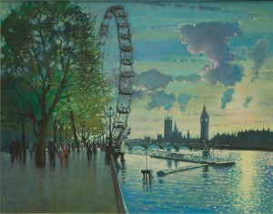 London Eye after the Rain - 24”x30”
£300