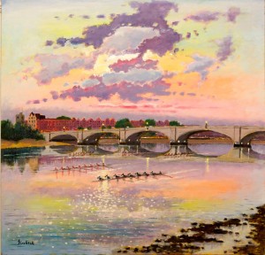 Putney Bridge - 30”x30”
£300